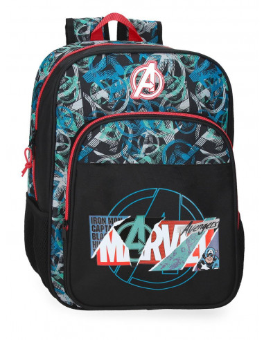 4972321 MOCHILA 38CM. MARVEL SHIELD